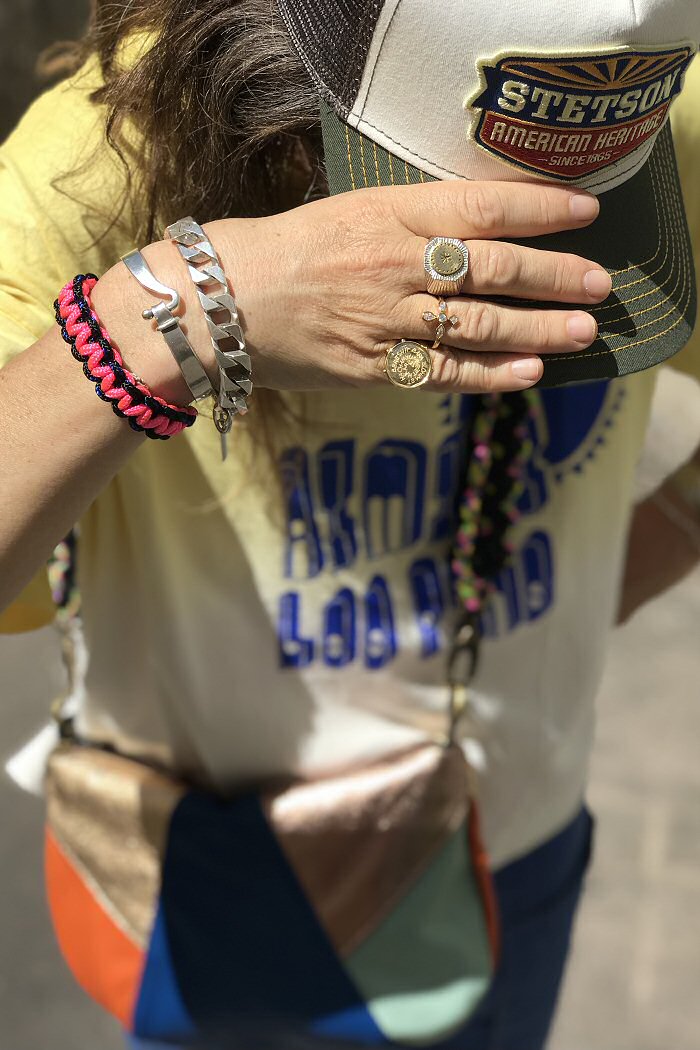Z | Perrine Taverniti bracelet gourmette Charlot