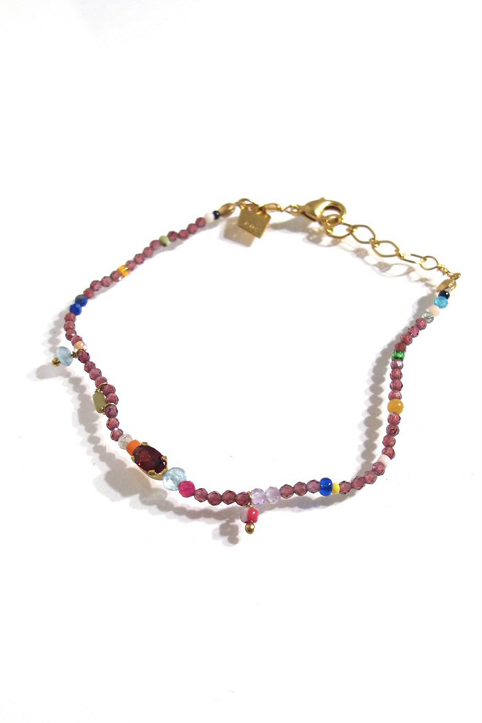 Z | Fourbi de Capucine bracelet Brown Eye pierres fines