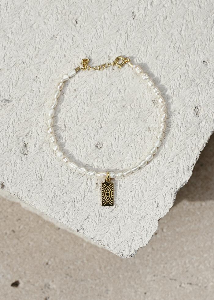 Hermina Athens bracelet Eye beads nacre