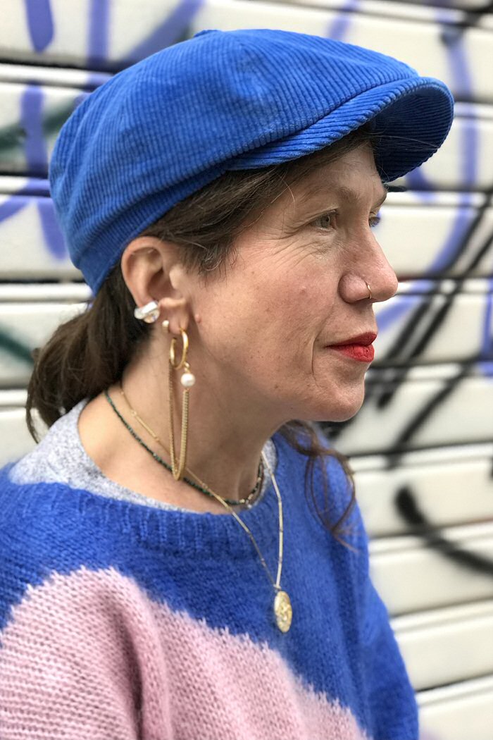 Perrine Taverniti boucle Bruyere perle solo