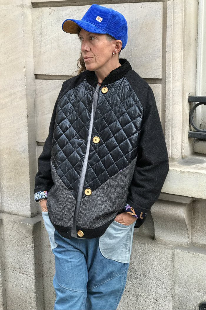 Z | Stetson casquette Trucker velours bleu electrique