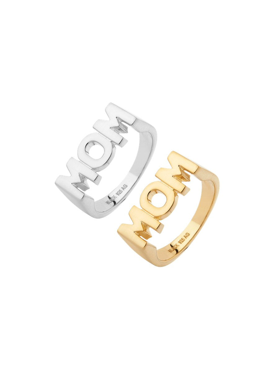 Maria Black Mom ring