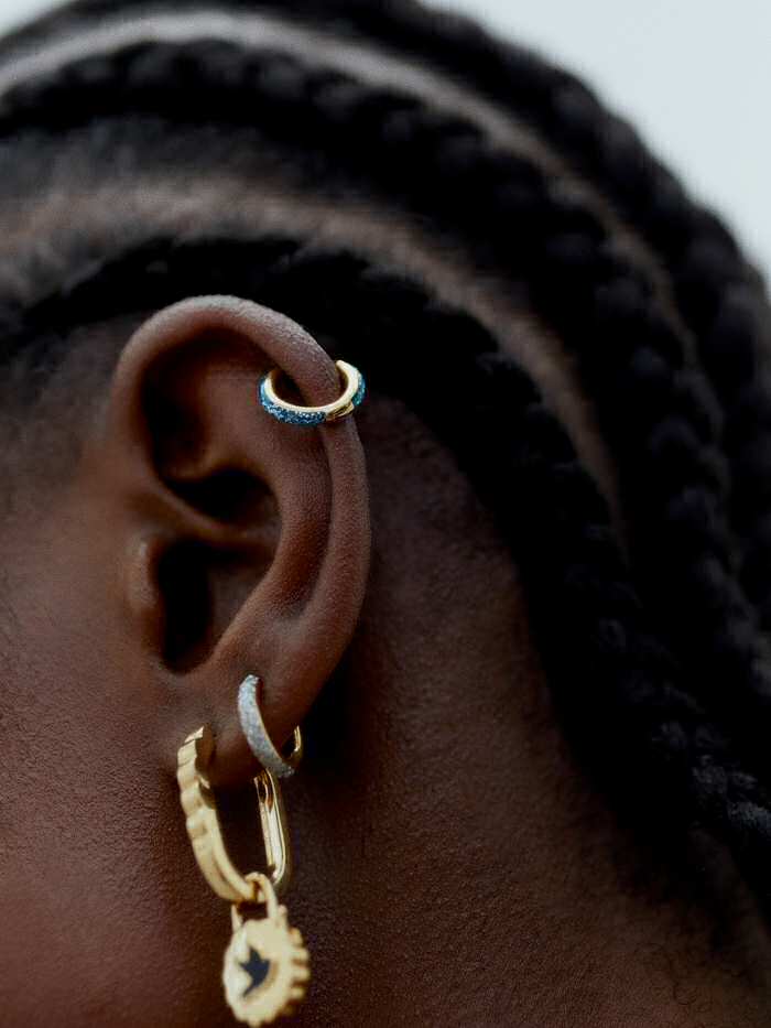 XP | Maria Black huggie Kate glitter