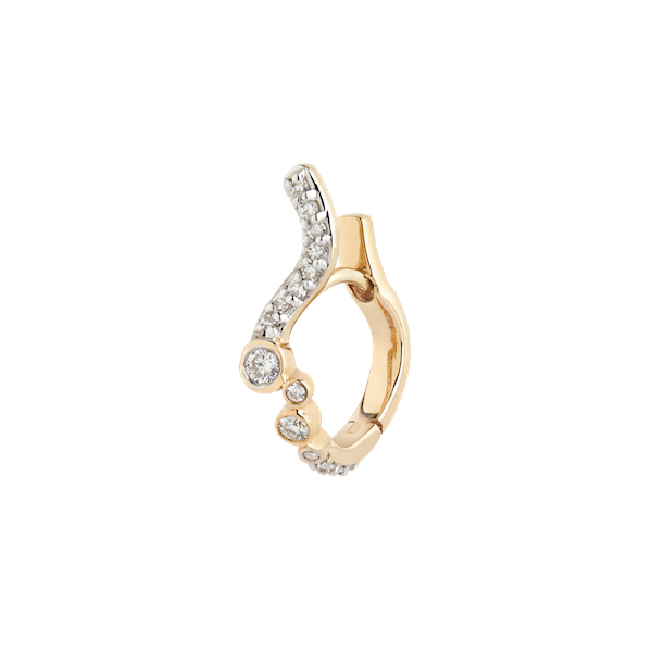 XP | Maria Black huggie Versailles 14k diamants