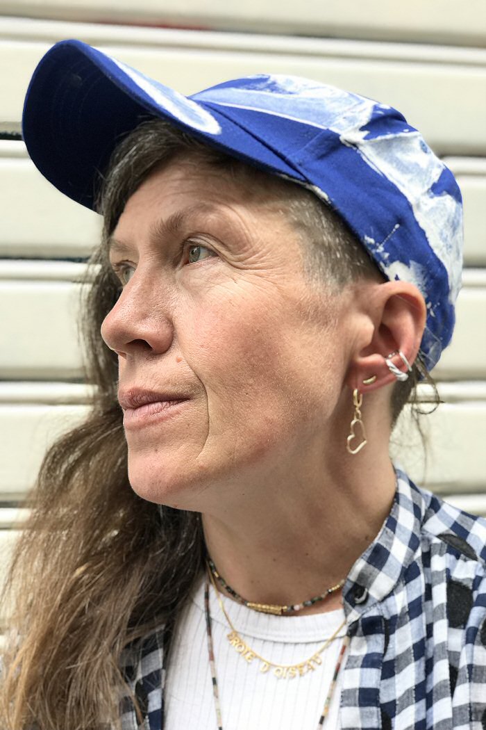 Z | Mirco Gaspari casquette Baseball upcycled sérigraphié