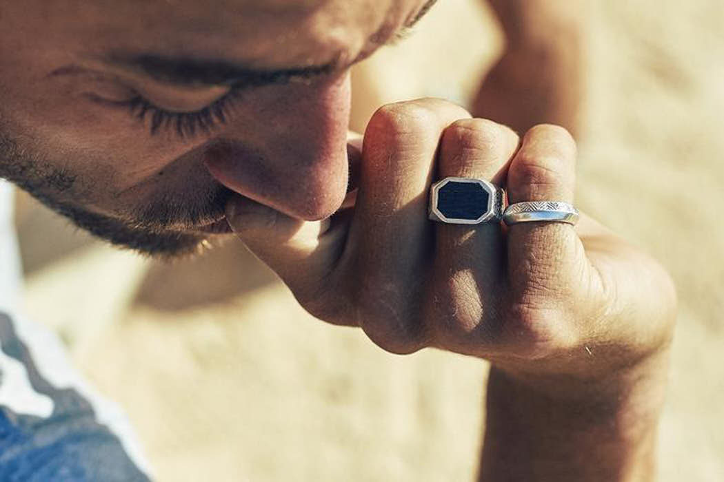 Ombre Claire bague Erwan argent bijoux touareg fabriquée au Niger