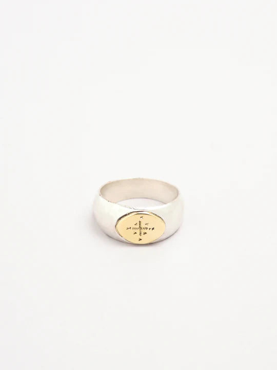 Ombre Claire bague chevalière Etincelle