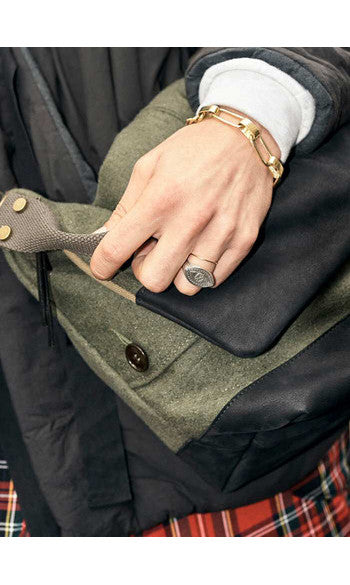 XX | Ombre Claire bague chevalière Oeil Eye argent gravé