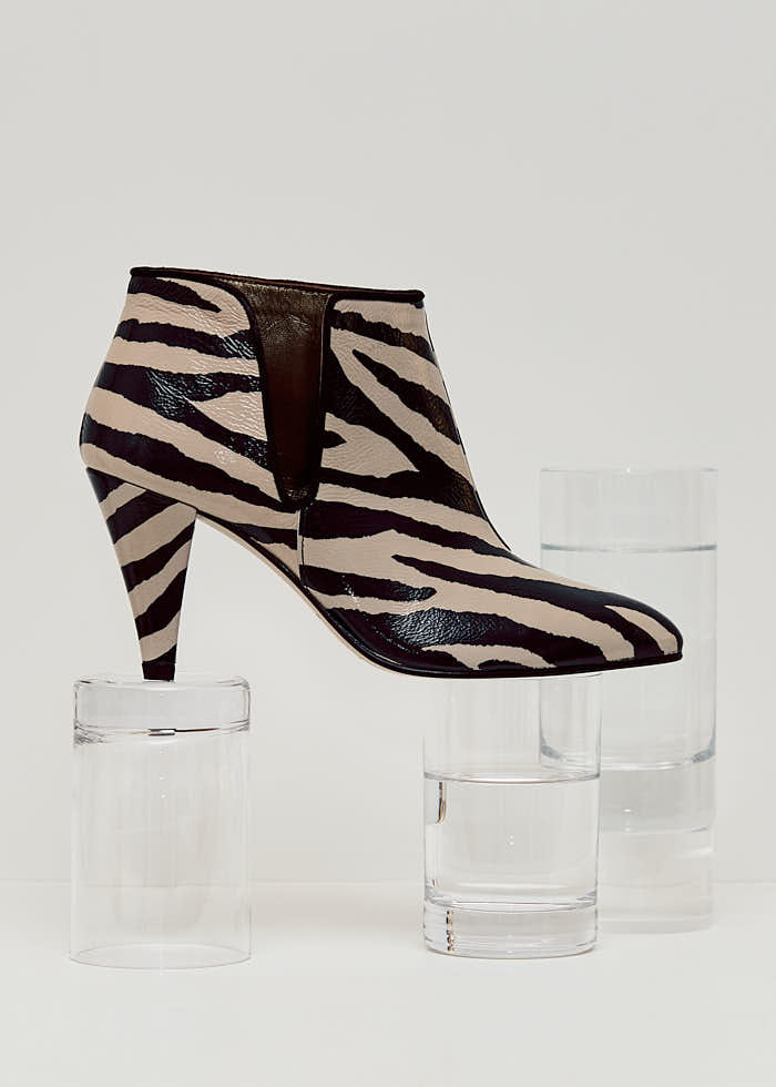 XP | Patricia Blanchet bottines Fifty Five zebra