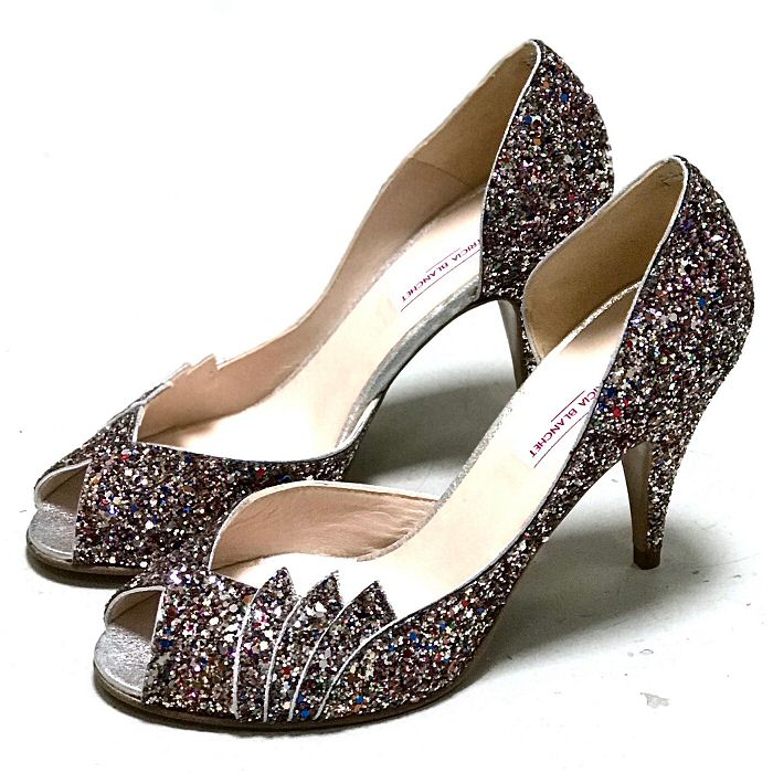 Z | Patricia Blanchet escarpins Captain Love glitter rainbow