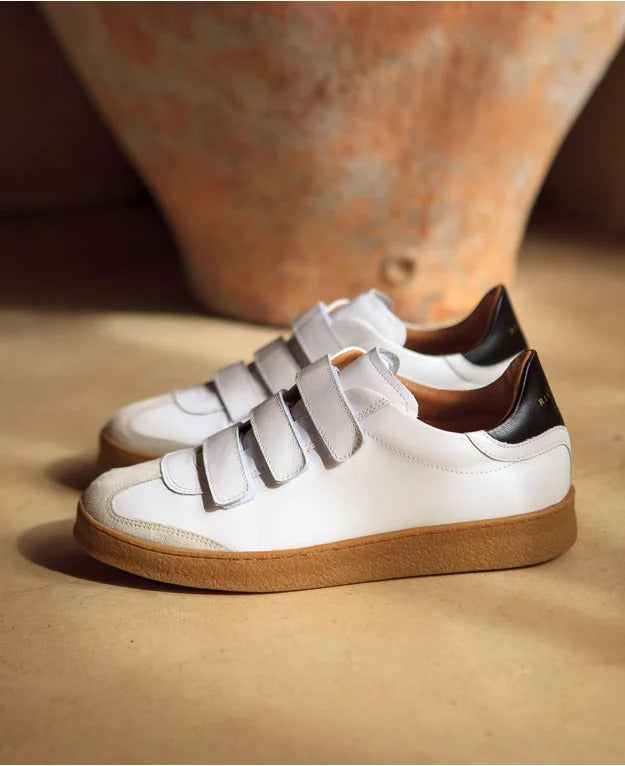 Rivecour baskets scratch 11 white / black vintage 2