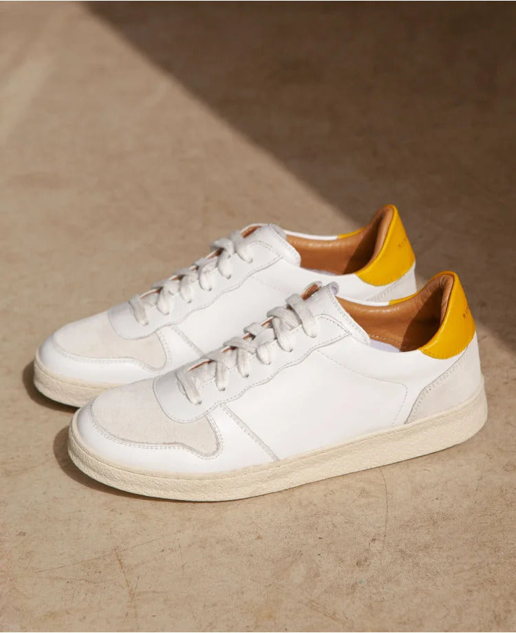 XP | Rivecour baskets 12 white / yellow vintage
