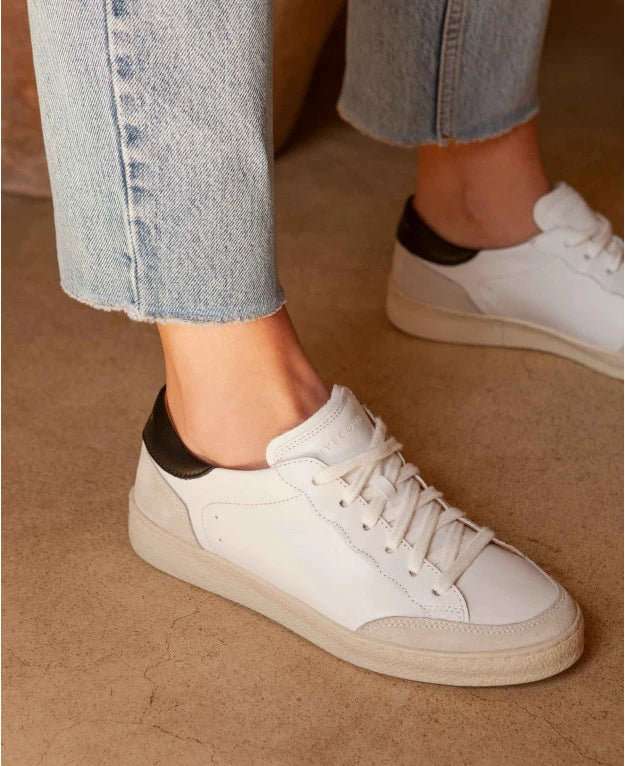 Rivecour baskets 14 lacets white vintage
