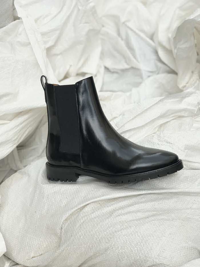 XP | Rivecour bottines 500 cuir noir polis