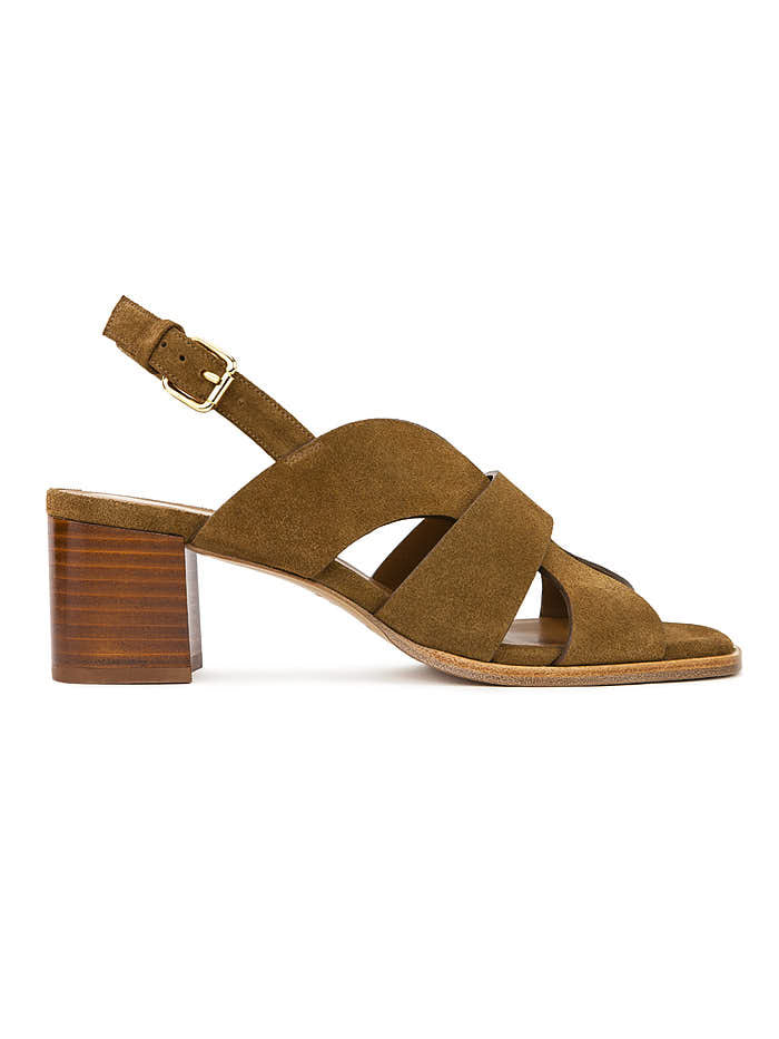 Rivecour sandals 551 tobacco suede