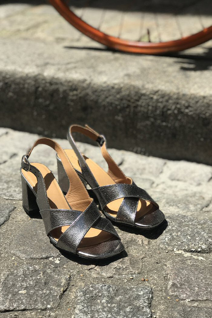 Z | Rivecour sandales 652 cuir argent silver