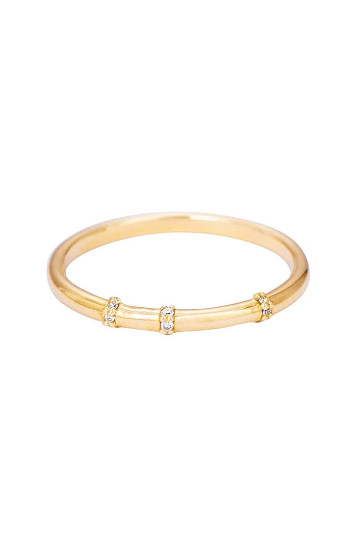 Z | Sansoeurs bague Closed diamonds or diamants