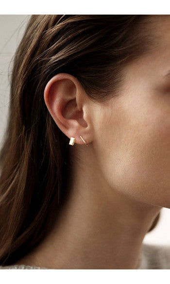 XP | Sansoeurs boucle Plaque or 18k twirl snake