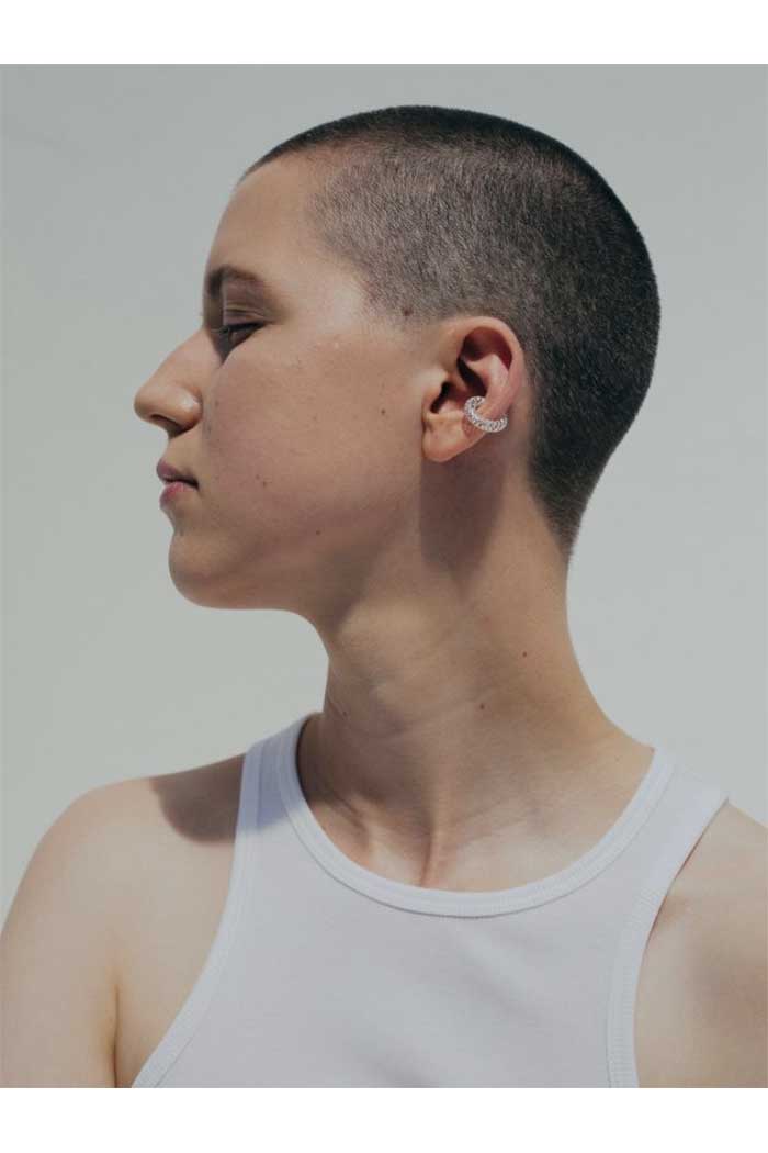 Saskia Diez earcuff Mesh