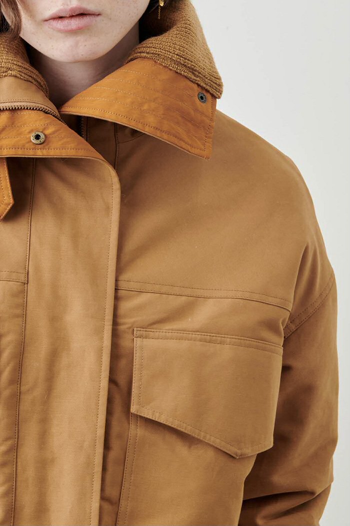 XP | Sessun parka Mont Riding ocre malt