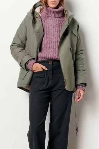 Z | Sessun parka Sandison dame jeanne kaki clair