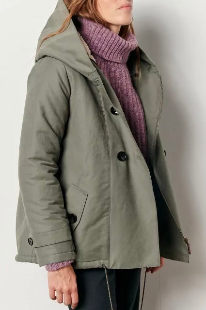 Z | Sessun parka Sandison dame jeanne kaki clair