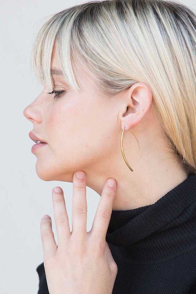 Soko boucles créoles Bow Hoops