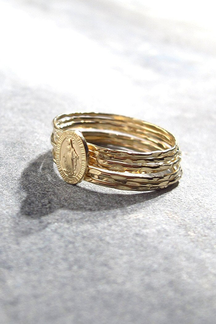 Stalactite bague Semainier madone