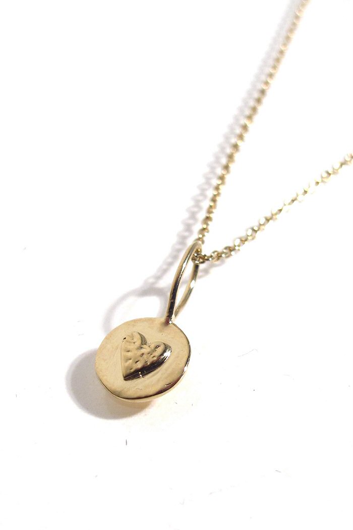 Stalactite collier médaille Coeur