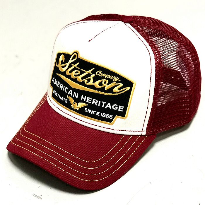 XP | Stetson casquette Trucker Heritage bordeaux