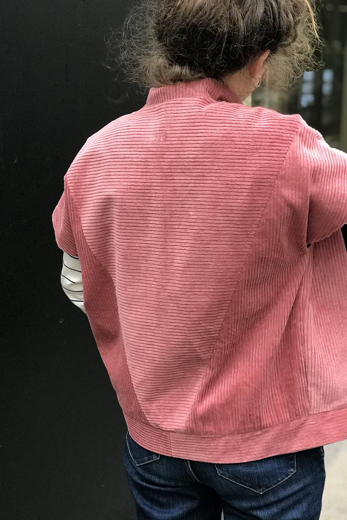 XP | Matières à réflexion veste Michael sleeveless velours