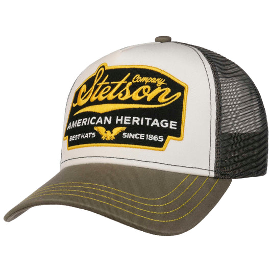 XX | Stetson casquette Trucker cap Heritage kaki