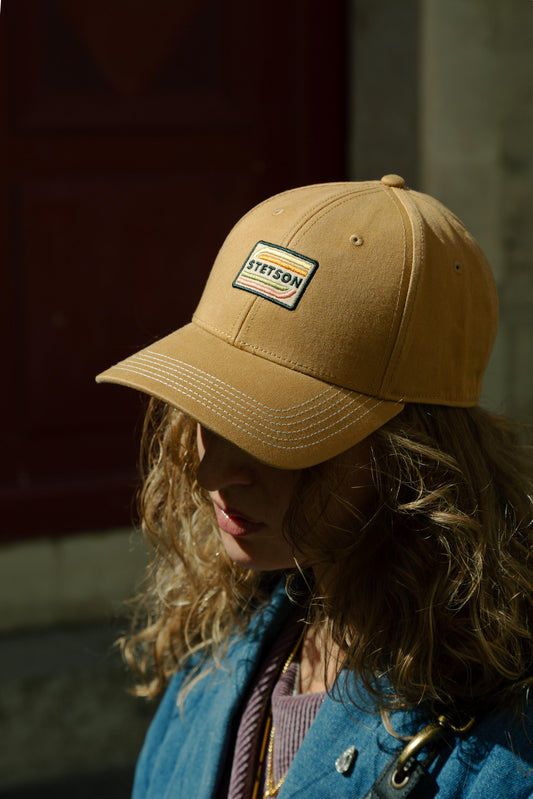 Stetson casquette Baseball beige washed