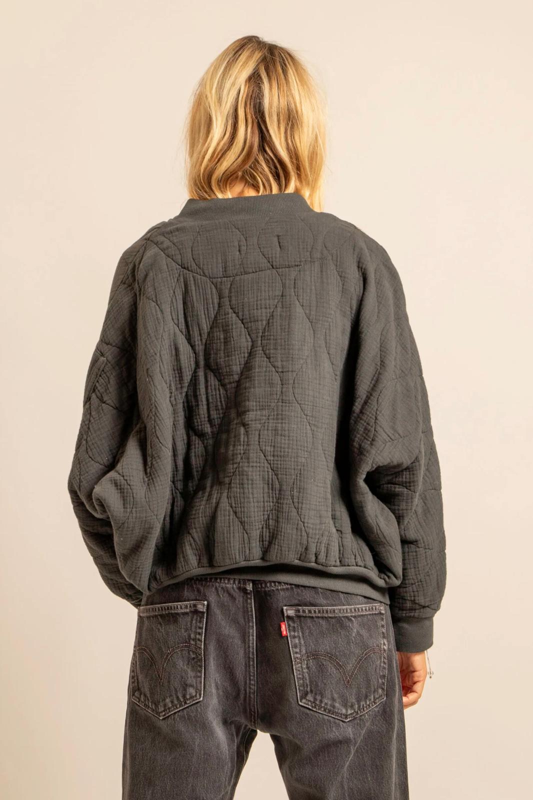 XX | Aokyanos veste bombers Daytona gris anthracite