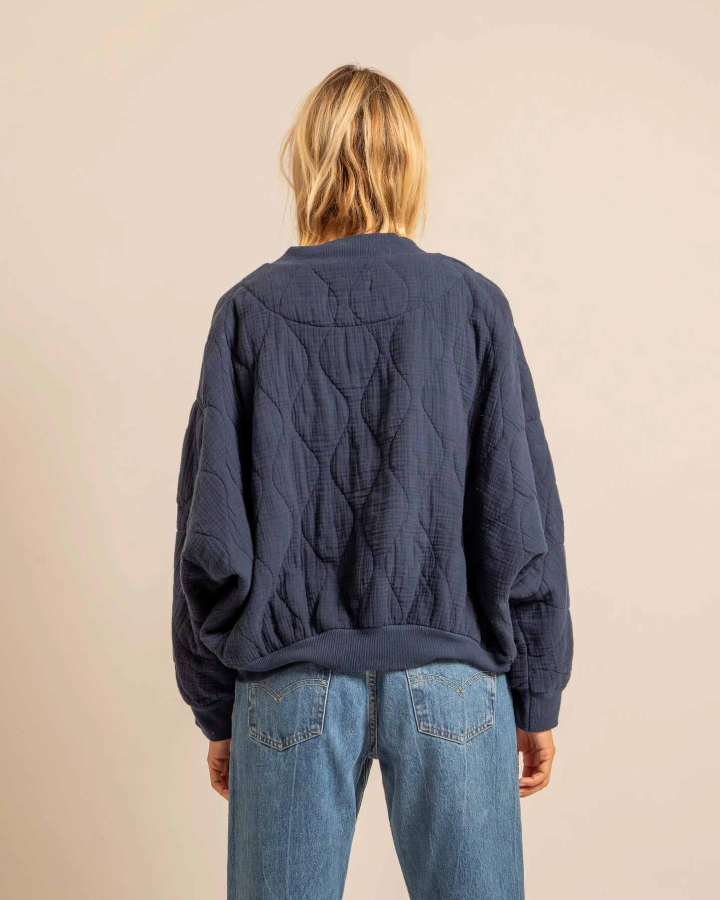 Aokyanos veste bombers Daytona bleu nuit