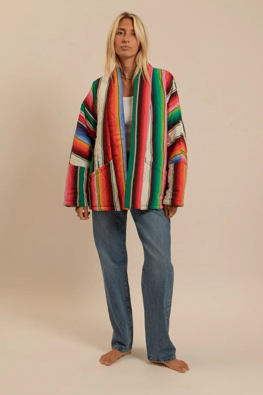 Aokyanos veste kimono Chicago couverture mexicaine