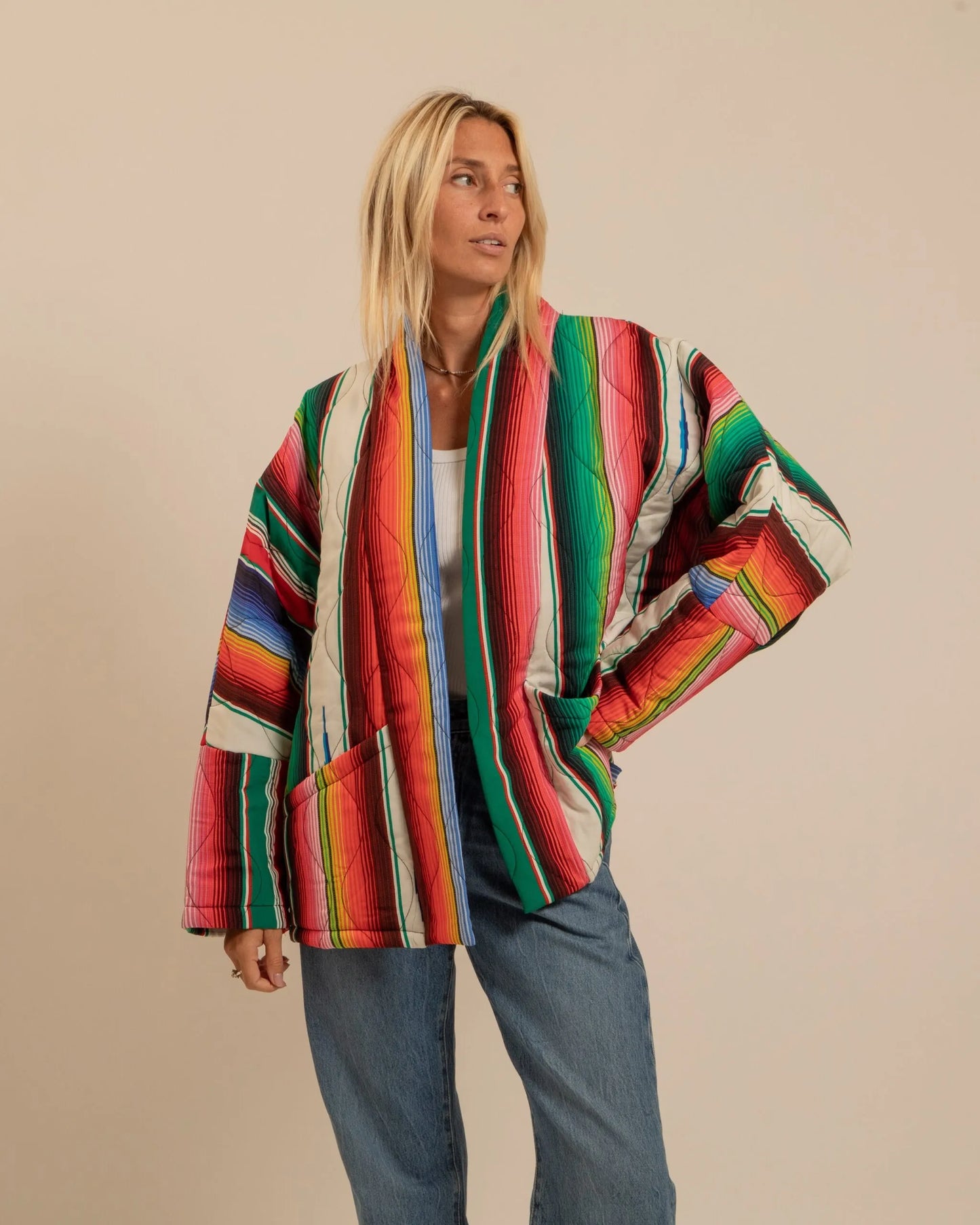 Aokyanos veste kimono Chicago couverture mexicaine