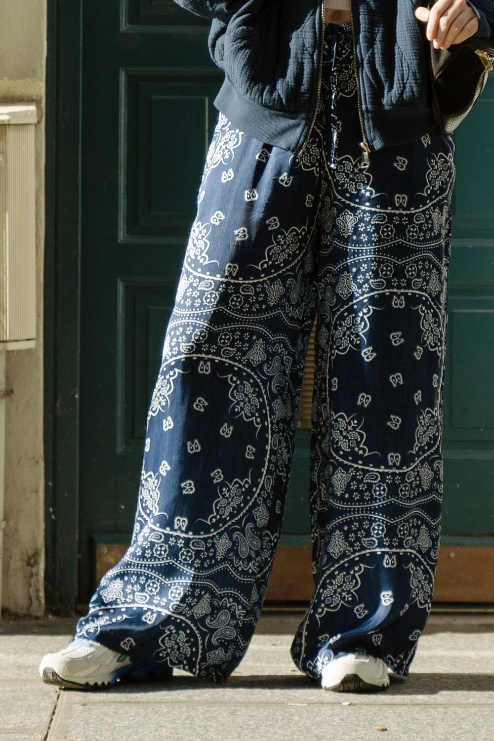 Aokyanos pant Phoenix bleu nuit