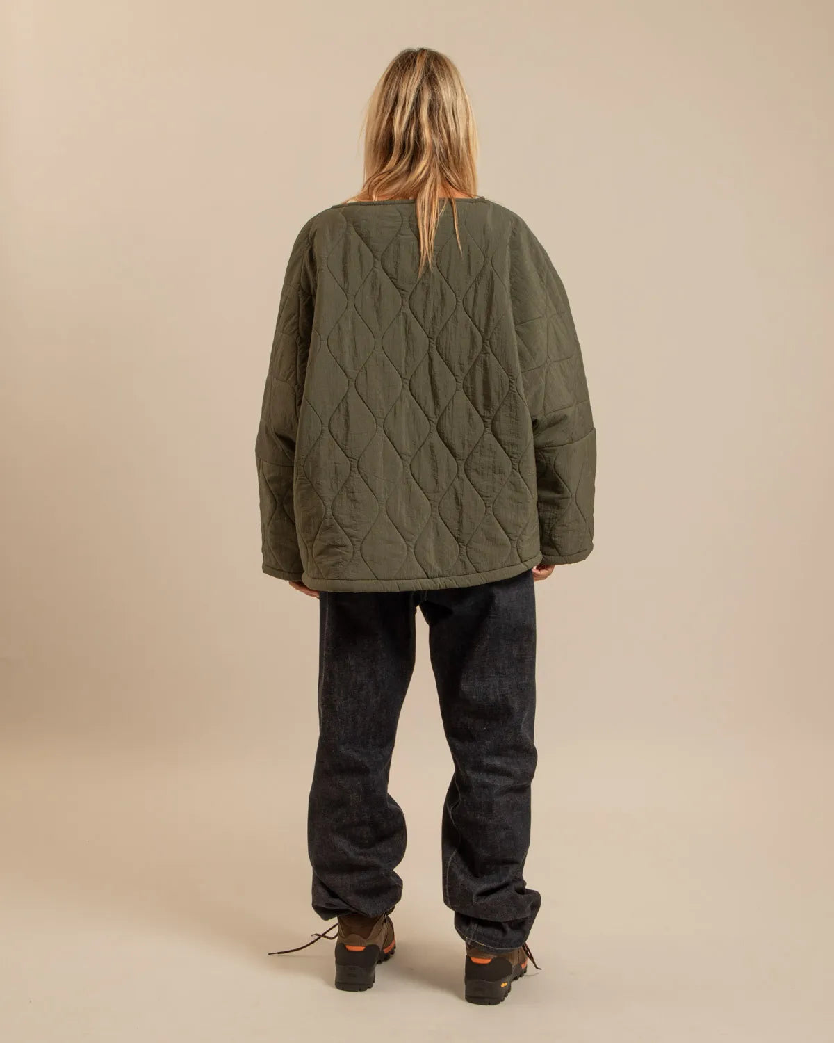 Aokyanos veste Indianapolis kaki moumoute sherpa