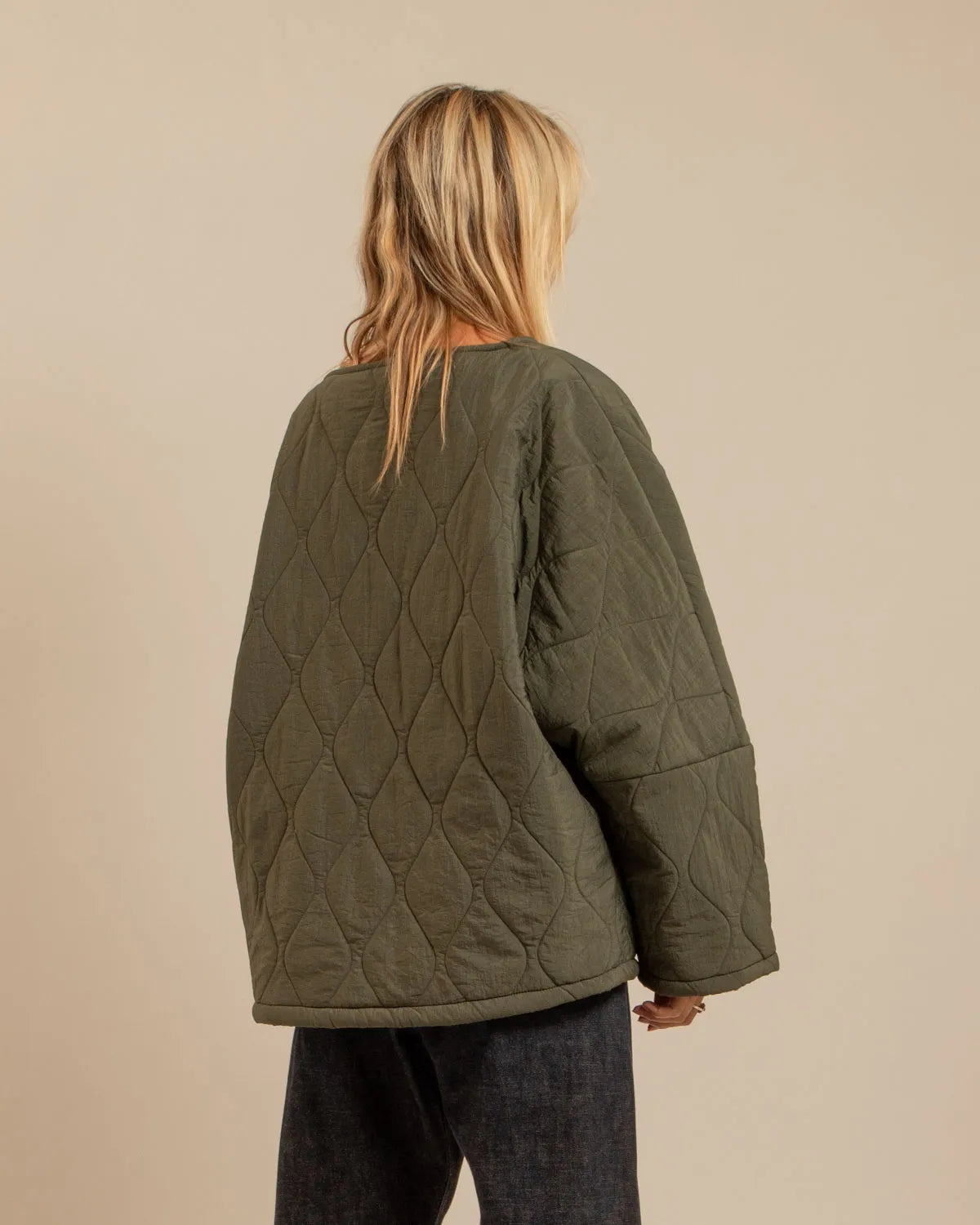 Aokyanos veste Indianapolis kaki moumoute sherpa