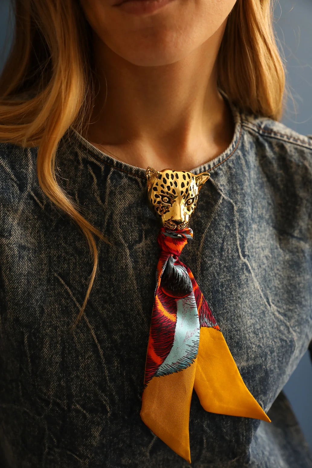 Année broche Léopard