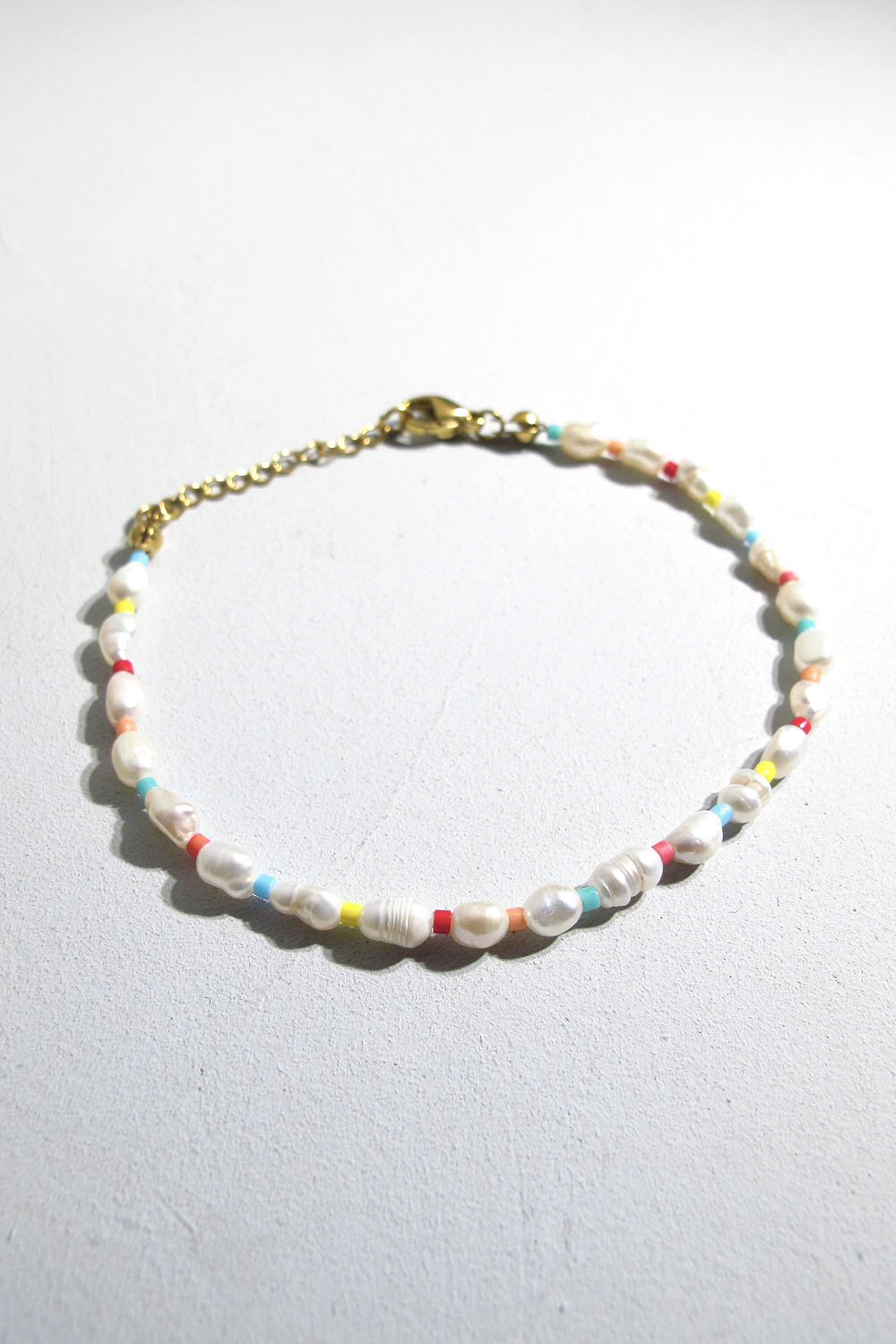Bali Temples bracelet Mini beads rainbow