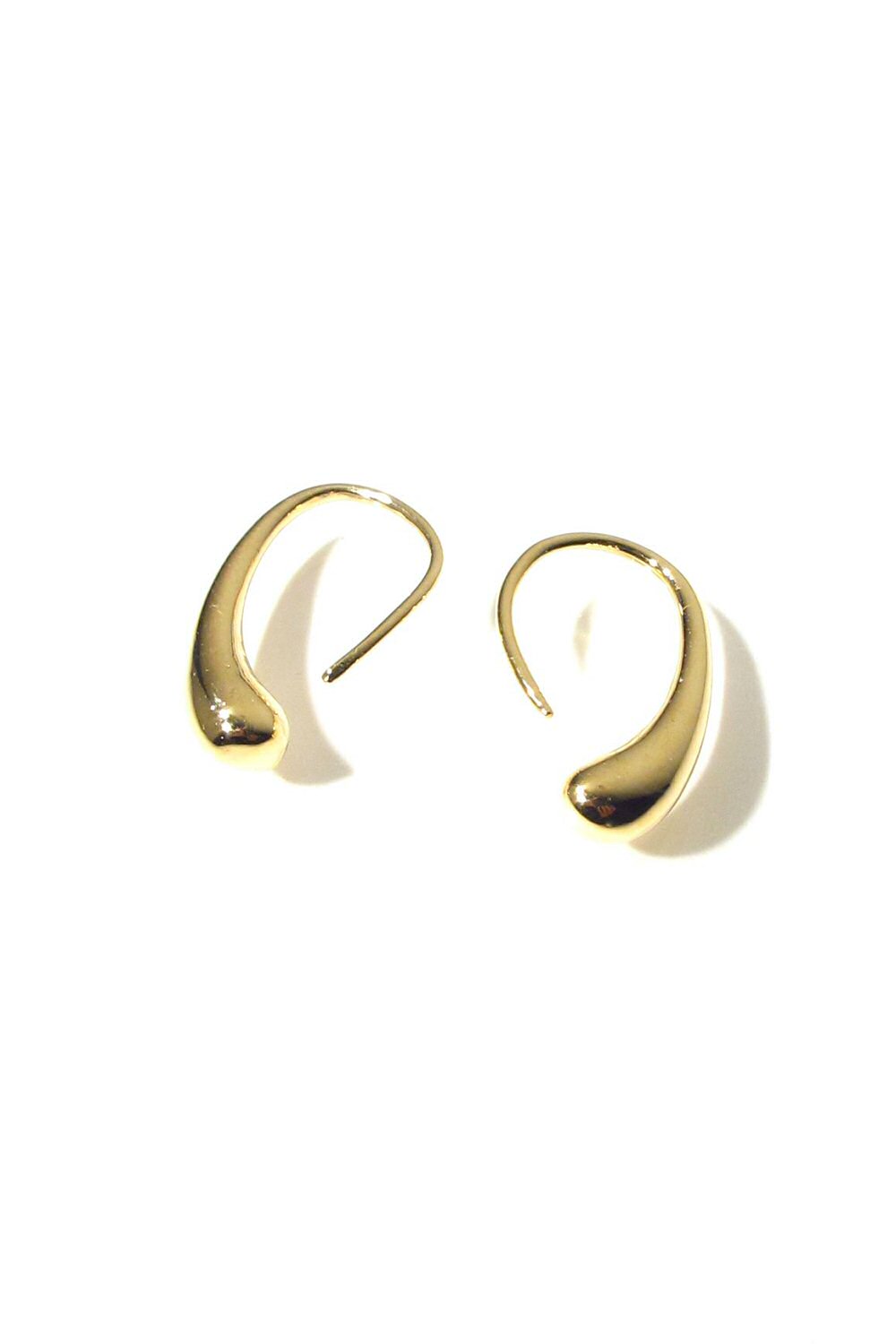 Bali Temples créoles Drop Oval hoops