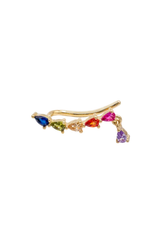 Bali Temples boucle earclimber Drop