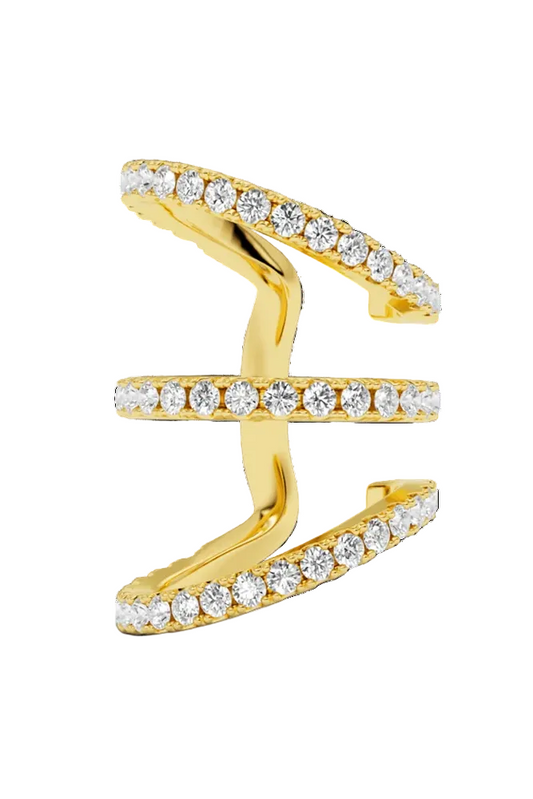 Billion Avenue earcuff Trio Ivy