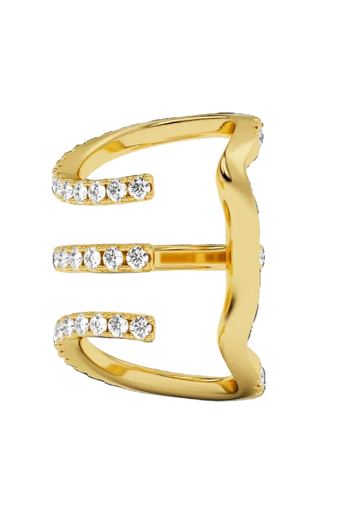 Billion Avenue earcuff Trio Ivy