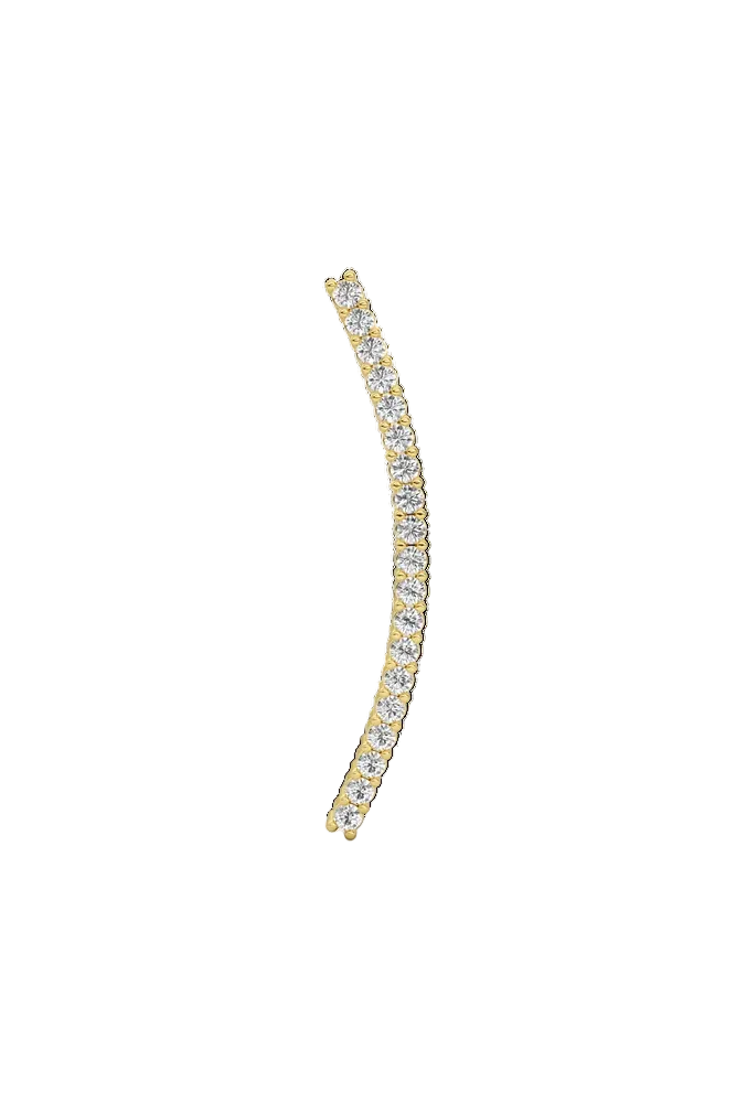 Billion Avenue boucle earclimber Iris