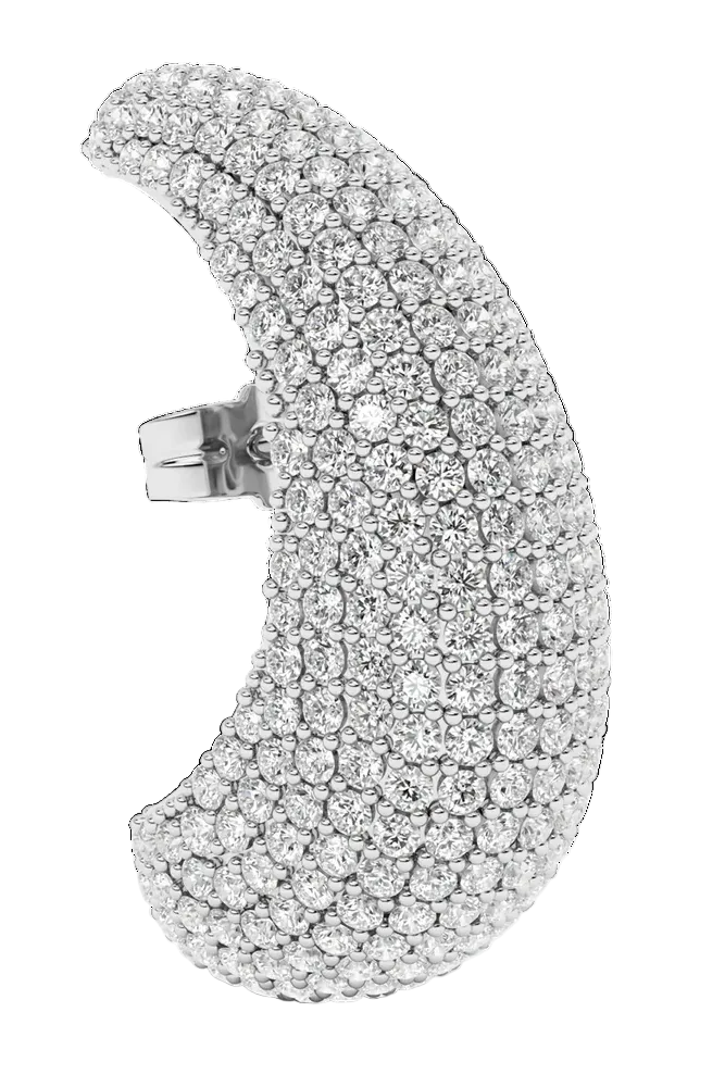Billion Avenue boucle solo maxi stud Bulb Diamond