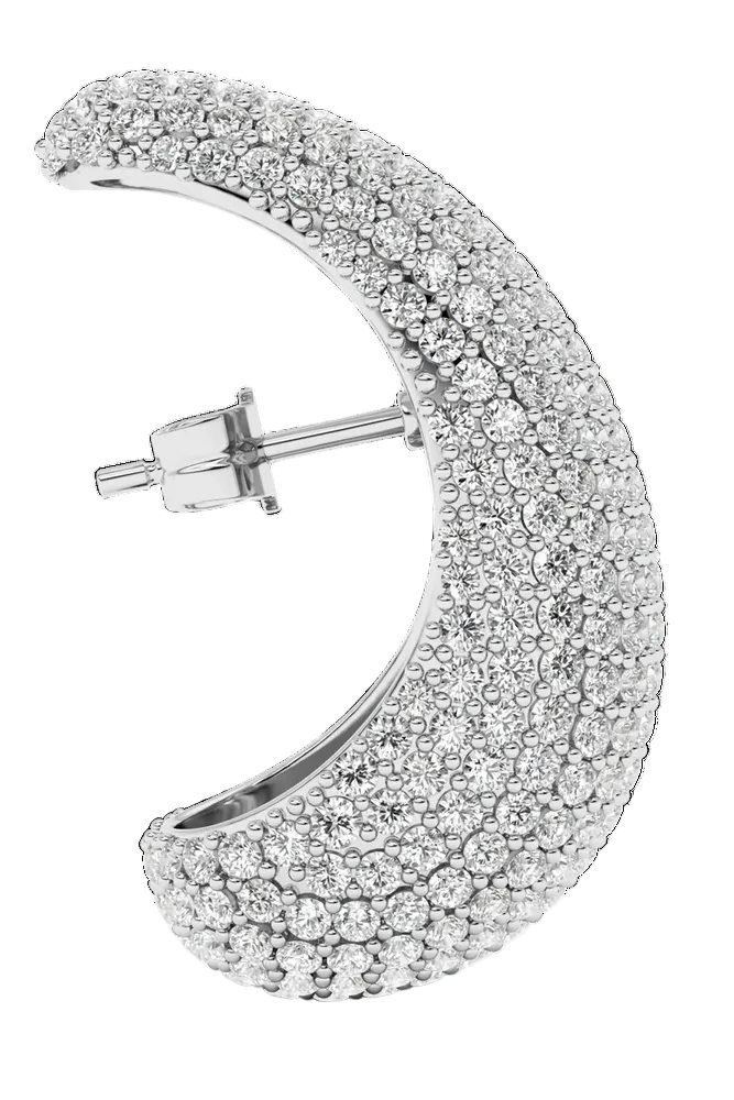 Billion Avenue boucle solo maxi stud Bulb Diamond
