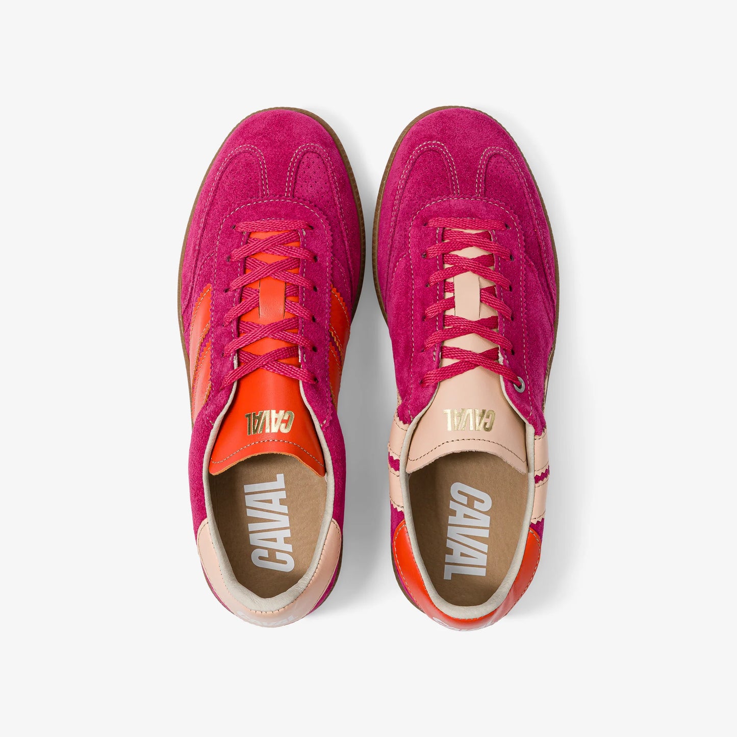 Caval baskets asymetriques Pulse Pop Flamingo